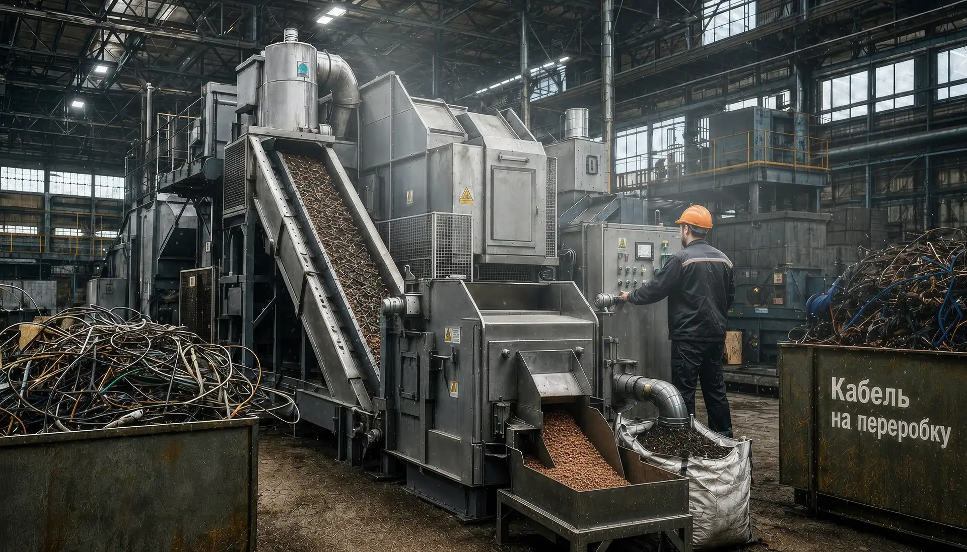 Cable recycling