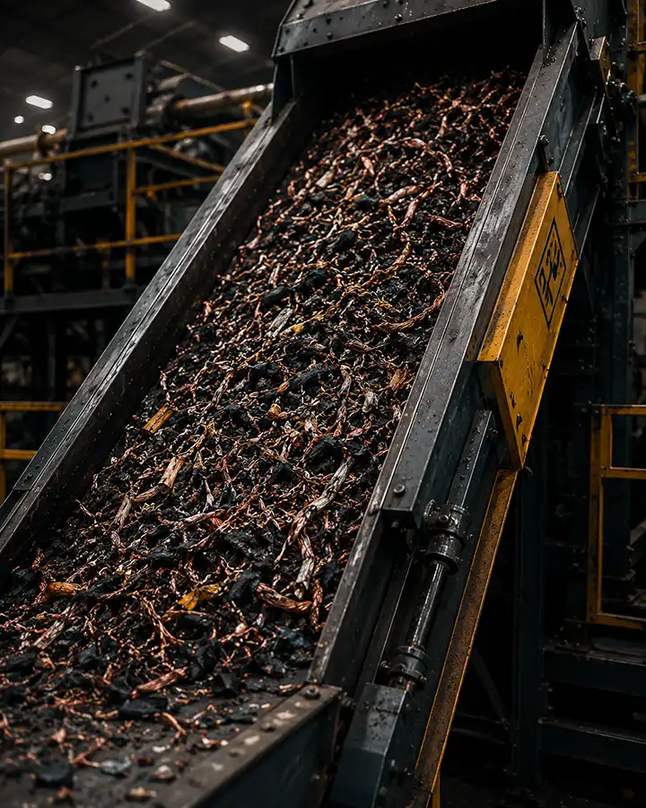 Cable recycling
