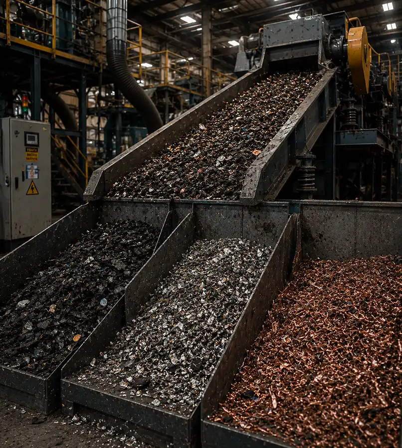 Cable recycling